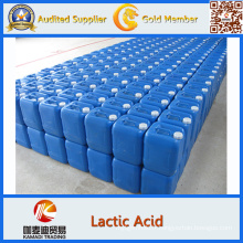 Acide lactique liquide jaunâtre ou incolore
